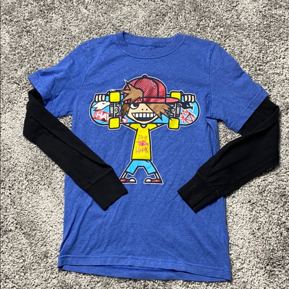 Tony Hawk boys long sleeve T-shirt large
